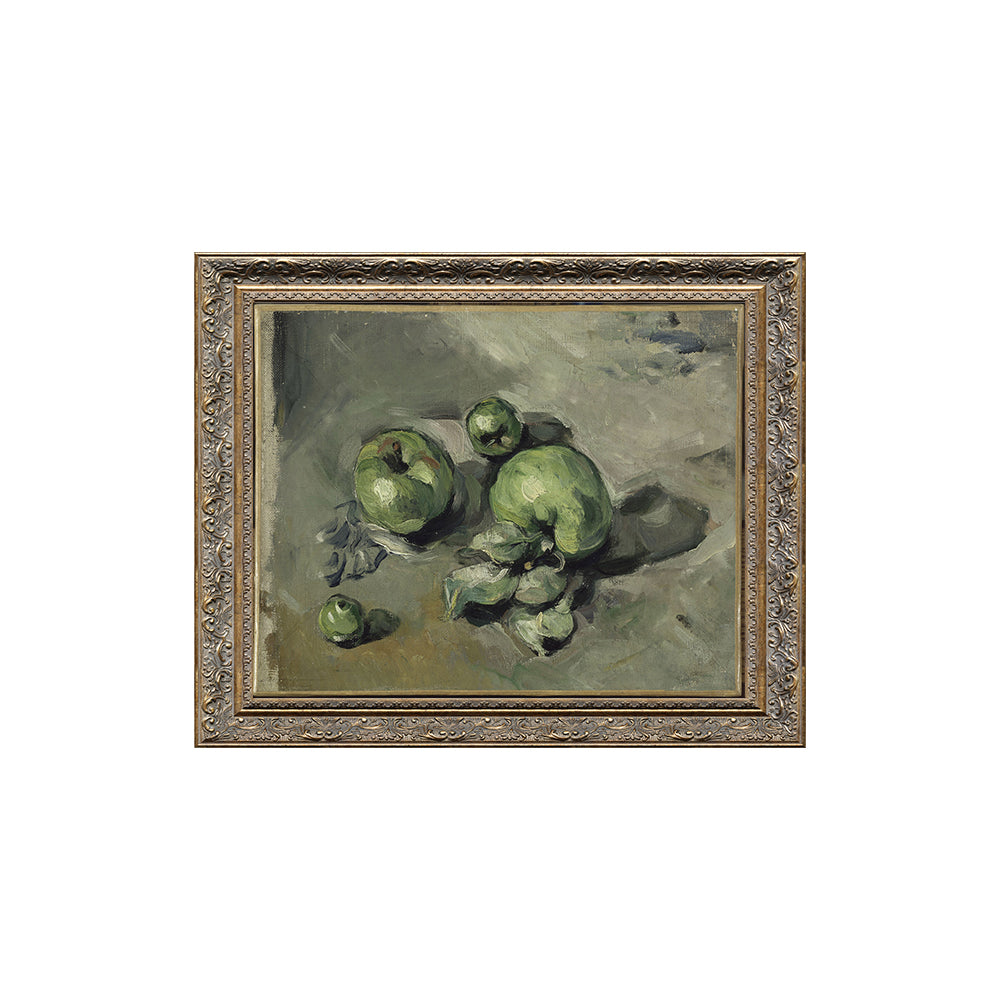 Pommes Vertes (Green Apples) By Paul Cézanne