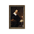 Portrait Of A Man With A Globe By Diego Velázquez