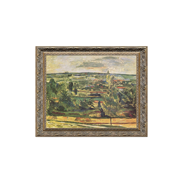 View Of Auvers By Paul Cézanne