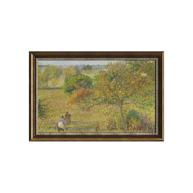 Autumn at Éragny by Camille Pissarro