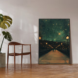 City Lights And A Cosmic View – The Perfect Harmony Of Earth And Sky