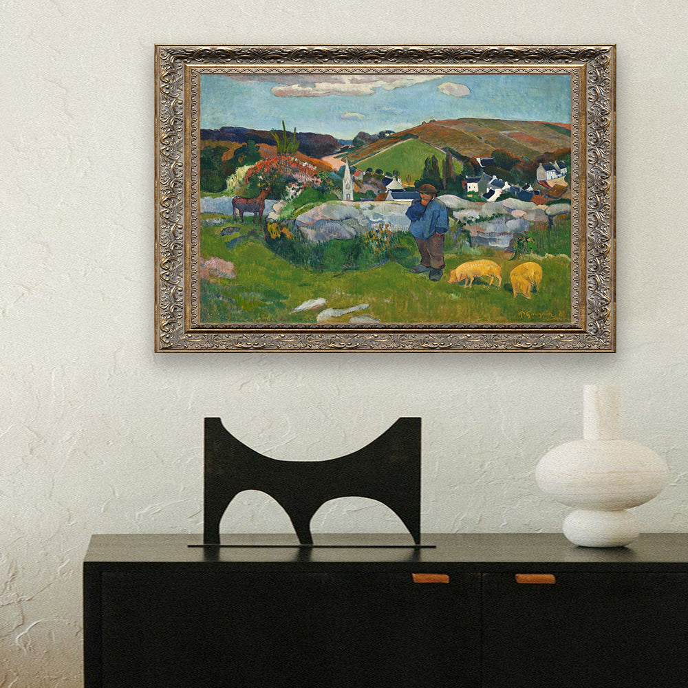 The Swineherd By Paul Gauguin