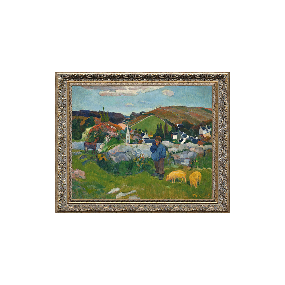 The Swineherd By Paul Gauguin