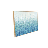 Serene Blue Meadow Canvas Wall Art