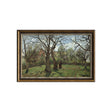 The Orchard At Eragny By Camille Pissarro