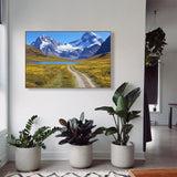 Mountain Pathway Canvas Wall Art