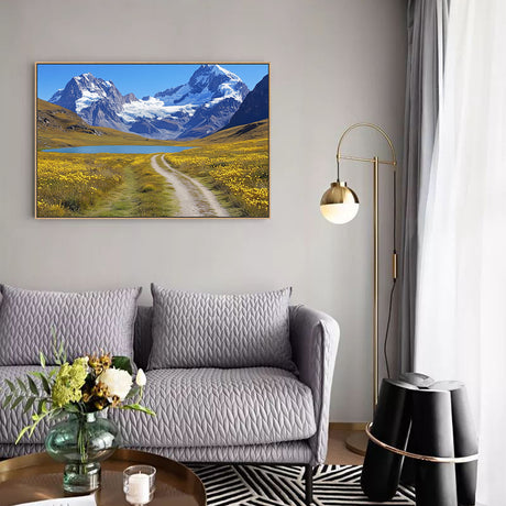 Mountain Pathway Canvas Wall Art