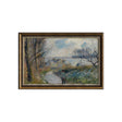 The Road To Louveciennes In Winter By Camille Pissarro