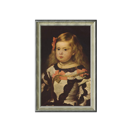 Portrait Of The Young  Infanta Margarita Teresa By Diego Velázquez