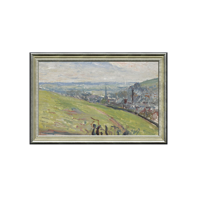 Environs De Rouen By Camille Pissarro