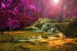 Mystic Twilight Falls Canvas Wall Art