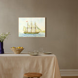 Classic Sailing Ship Canvas Wall Art