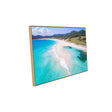 Turquoise Paradise Scenic Beach Decor - Canvas Wall Art 