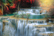 Mystic Terrace Waterfall Canvas Wall Art