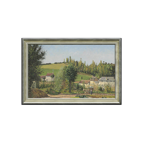 The Hermitage At Pontoise By Camille Pissarro