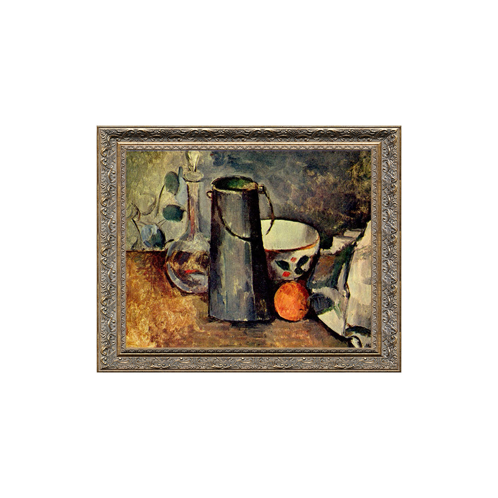 Still Life With Milk Jug By Paul Cézanne