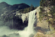Majestic Cliffside Falls Canvas Wall Art
