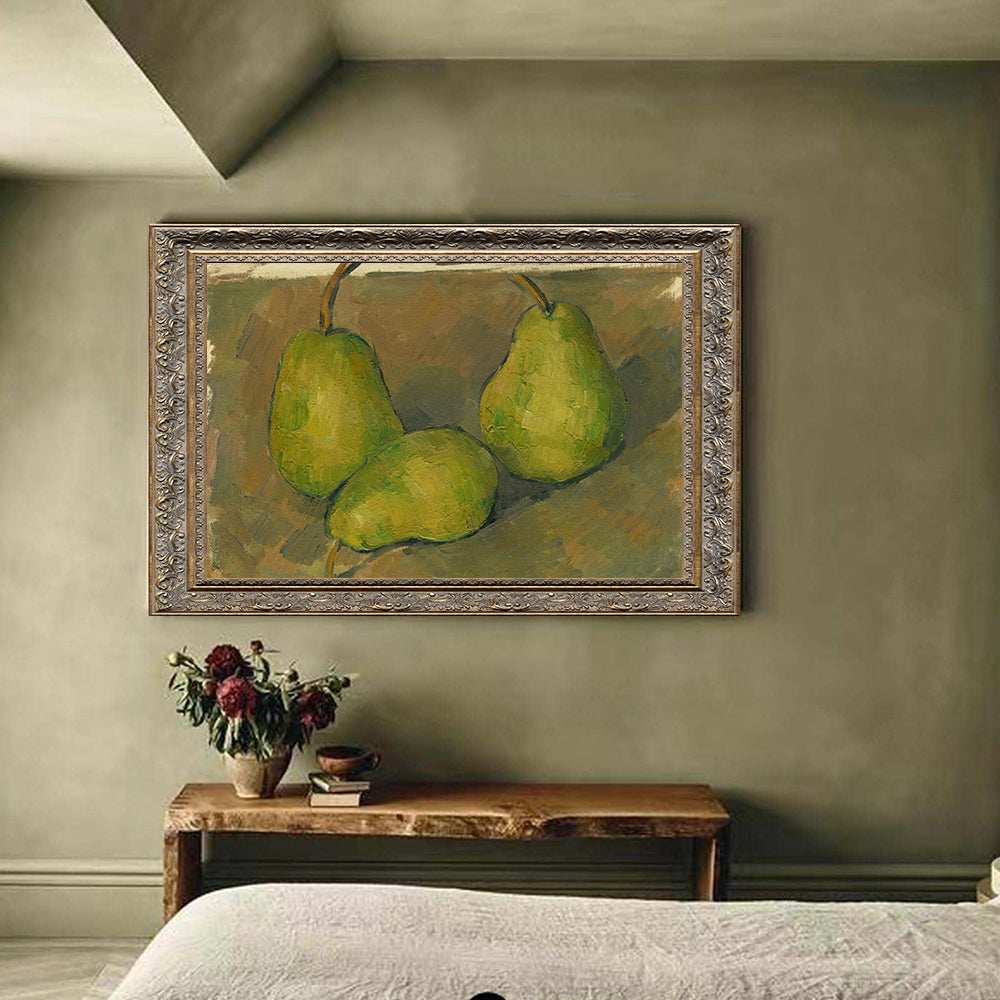 Three Pears By Paul Cézanne