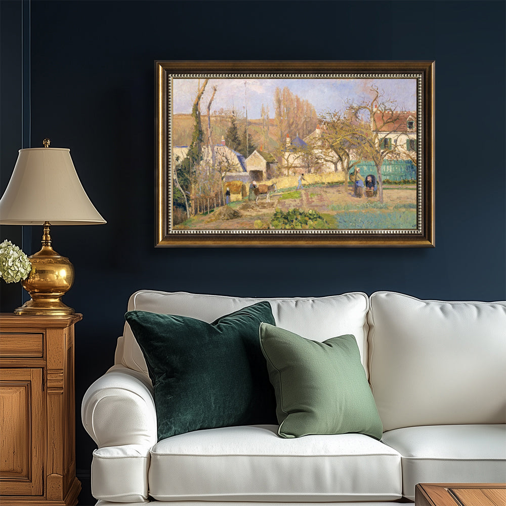 The Bounty Of The Garden By Camille Pissarro