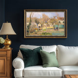 The Bounty Of The Garden By Camille Pissarro