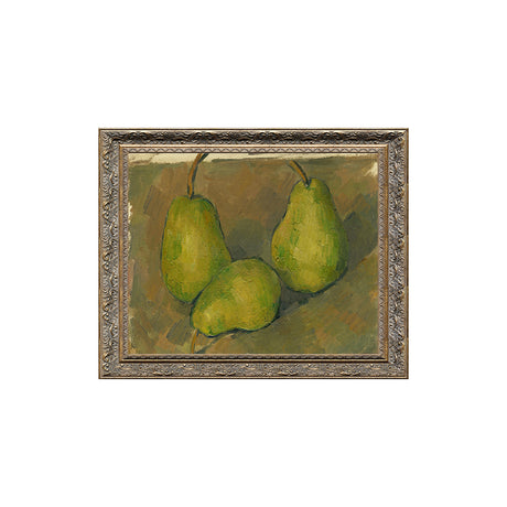 Three Pears By Paul Cézanne