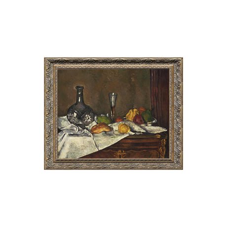 Still Life With A Decanter By Paul Cézanne