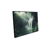Tranquil Jungle Waterfall The Nature’s Serenity - Canvas Wall Art