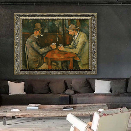 A Game Of Chance By Paul Cézanne