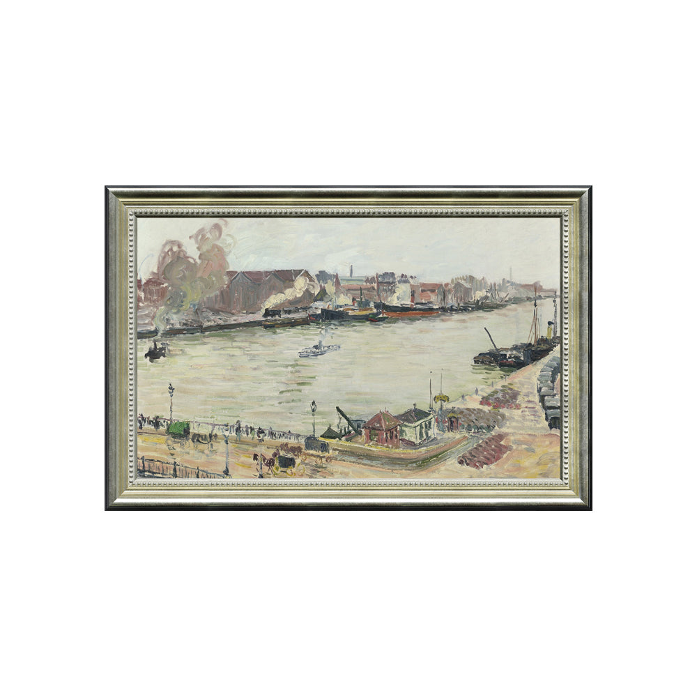 Le Havre, The Port By Camille Pissarro