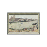 Le Havre, The Port By Camille Pissarro