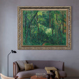 The Forest By Paul Cézanne