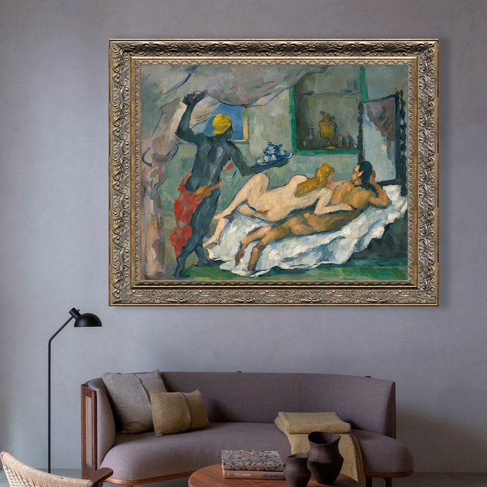 L'Après-midi à Naples (Afternoon In Naples) By Paul Cézanne