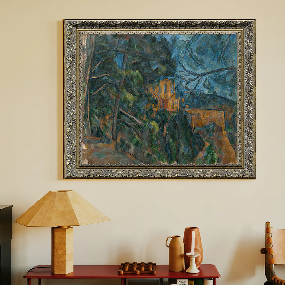 The Château's Secret By Paul Cézanne