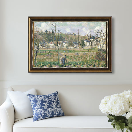 Awakening Of Spring By Camille Pissarro