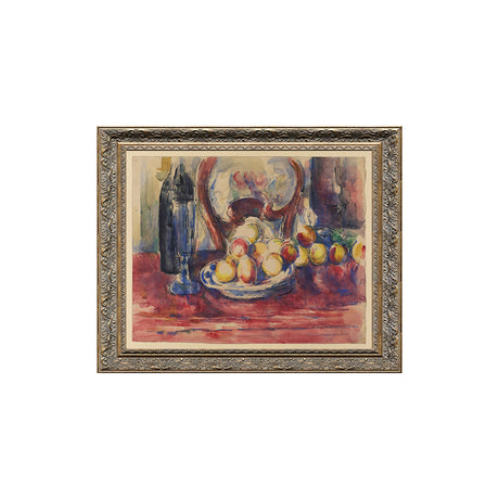 Apples And Bottle By Paul Cézanne