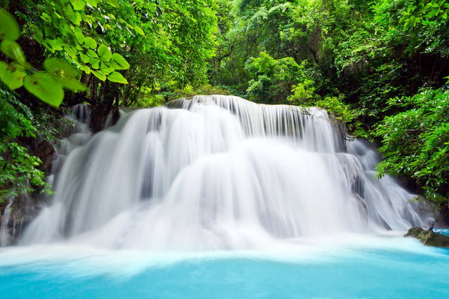 Crystal Mist Falls Canvas Wall Art