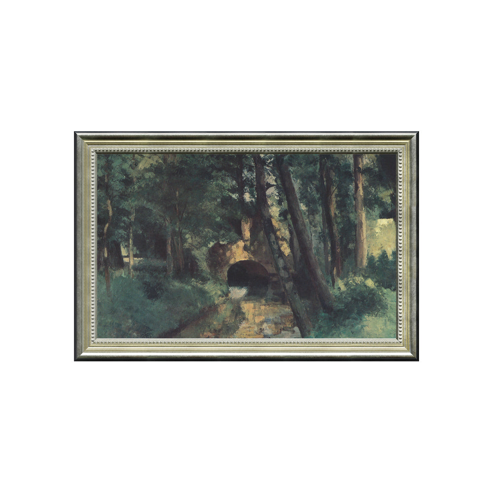The Ravine At Eragny By Camille Pissarro