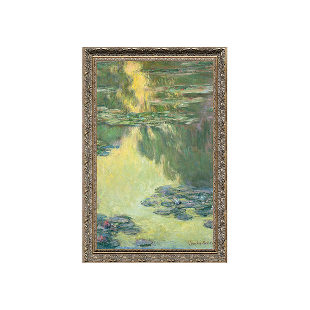"Water Lilies in the Evening Light" By Claude Monet