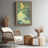 "Water Lilies in the Evening Light" By Claude Monet