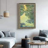 "Water Lilies in the Evening Light" By Claude Monet