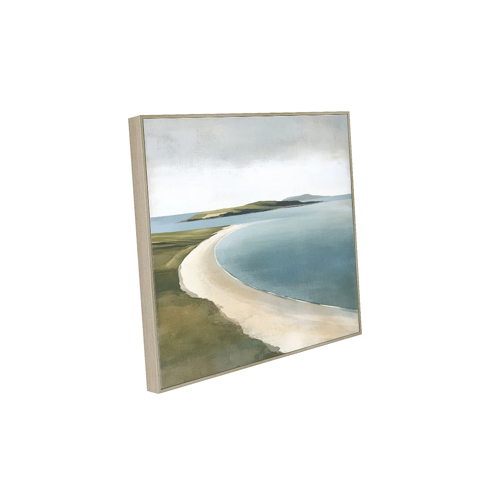 Coastal Shoreline Serenity Canvas Wall Art