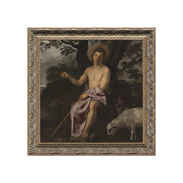 Saint John The Baptist In The Wilderness By Diego Velázquez