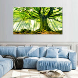 Majestic Forest Tree Canvas Wall Art