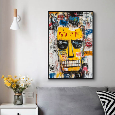 Urban Vibes: Graffiti-Inspired Canvas Wall Art