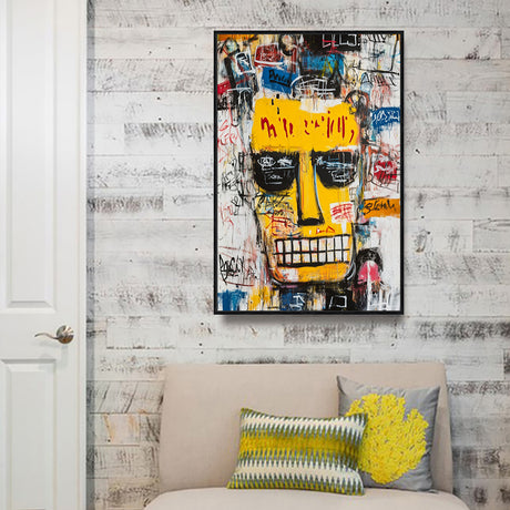 Urban Vibes: Graffiti-Inspired Canvas Wall Art