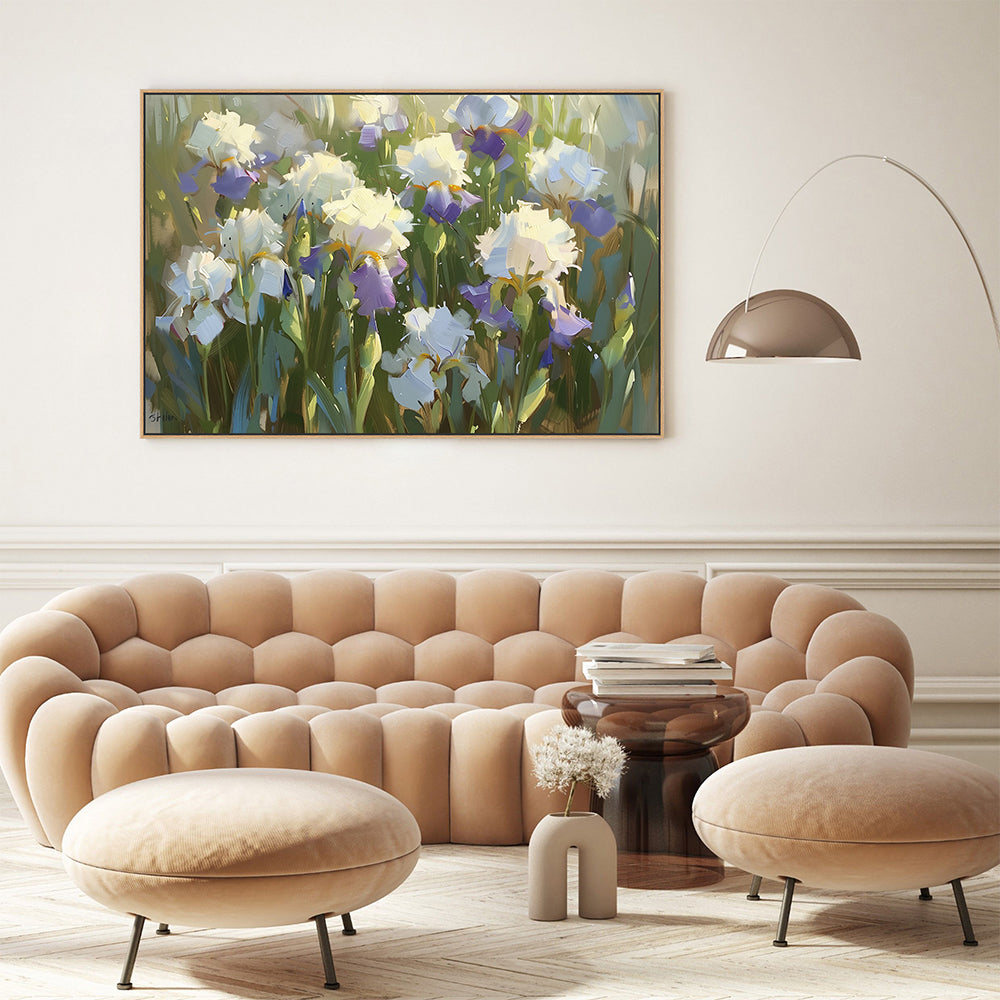 Elegant Floral Canvas Wall Art