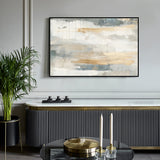 Gold & Grey Canvas Wall Art