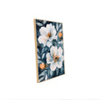Midnight Bloom Canvas Wall Art – Elegant Floral Artwork for Home Decor