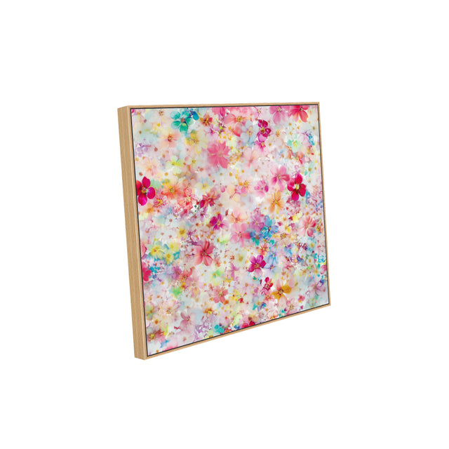 Vibrant Floral Bloom Canvas Wall Art - Colorful Home Decor
