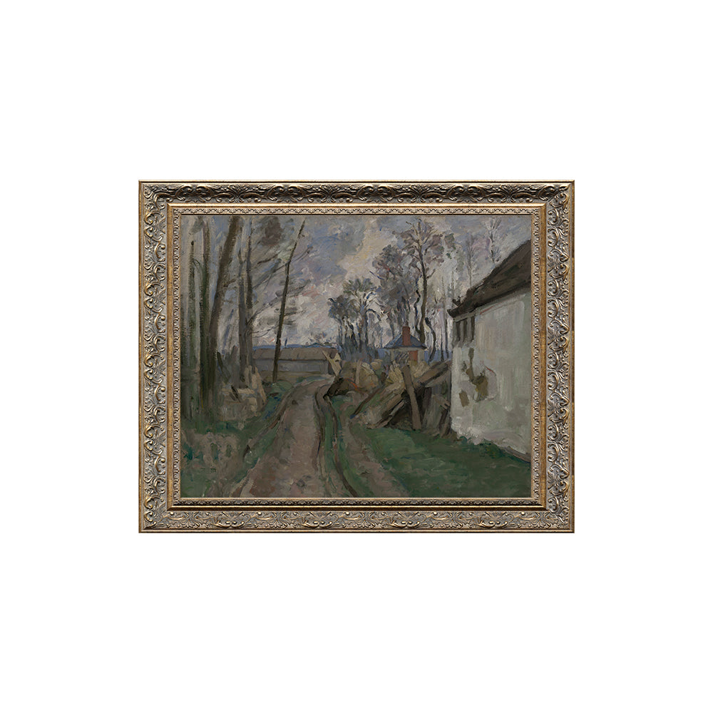 The House With The Cracked Walls By Paul Cézanne